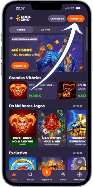 Coolzino casino register Abra a página oficial